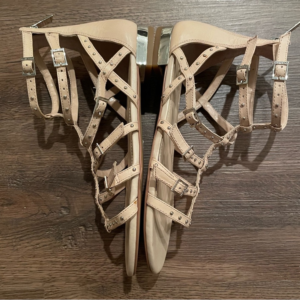 New Vince Camuto ankle tan sandals - Picture 3 of 6